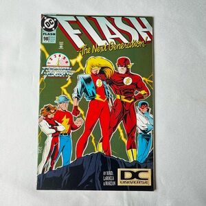 Flash 98 February 1995 DC Universe UPC Logo Vintage DC Comic Book